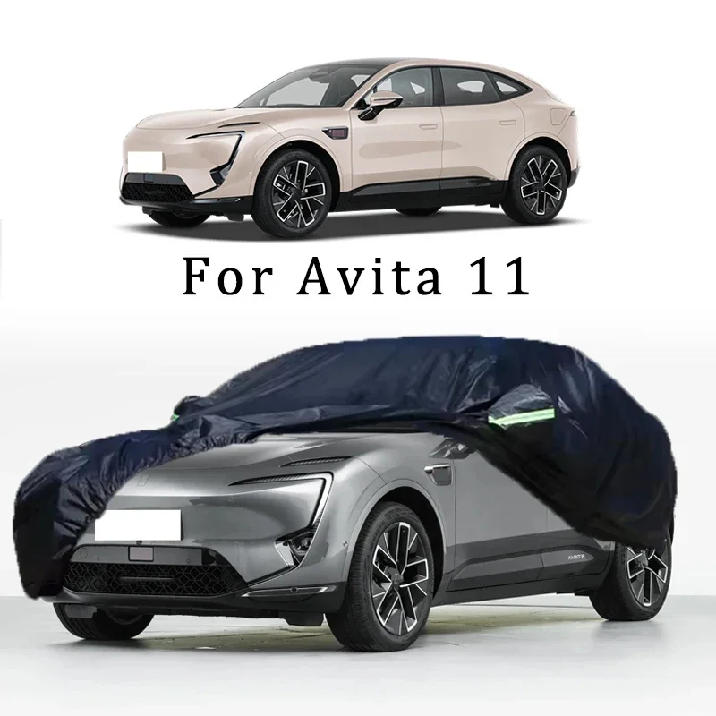 

For Avita 11 Outdoor Protection Full Car Covers Snow Cover Sunshade Waterproof Dustproof Exterior Protection Car Accessories