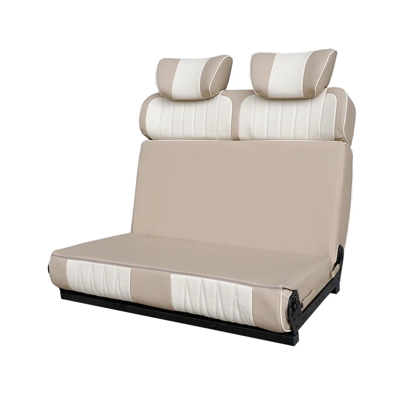 

2-Seat Folding Bed for Sprinter or Vito Van Conversion Comfortable Style Changeover Leather Seat Comfortable Design