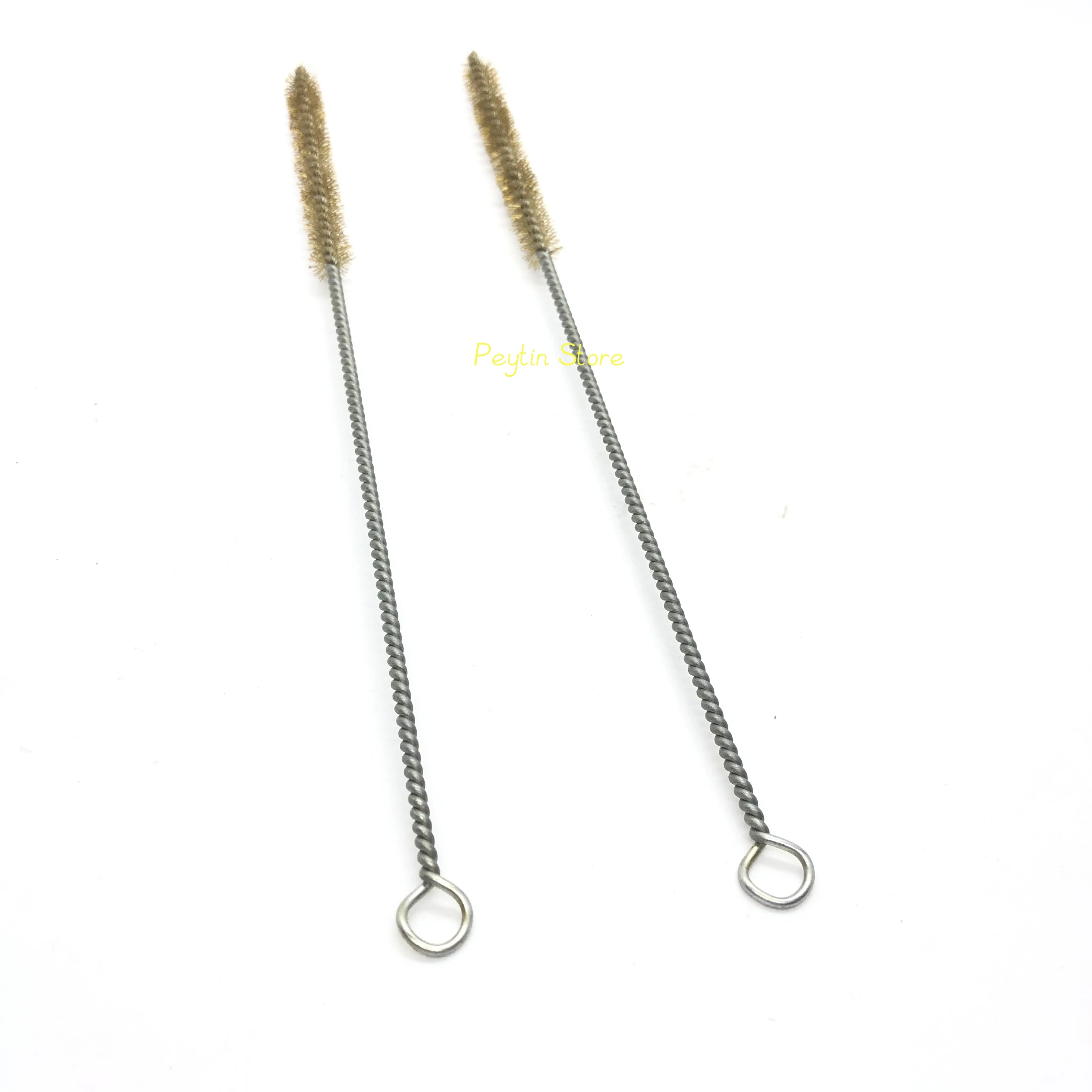 2Pcs 6/8/10/12/15/20/25/30/35/40/50/60/80/100mm Dia Brass Wire Pipe Tube for Lab Chimney Cleaning Brush