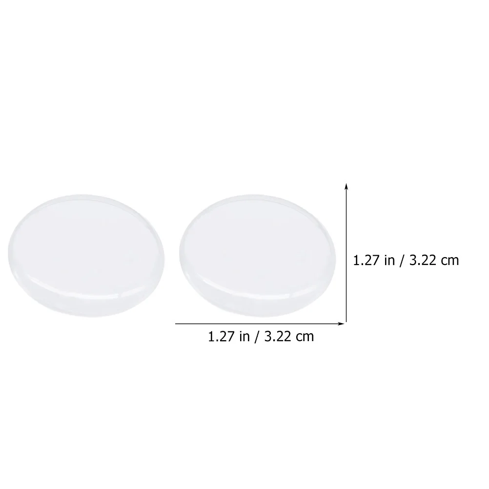 

25Pcs Clear Acrylic Watch Lid Round Durable Watch Glass Cover Scratch Proof Repair Supplies Wristwatch Lid Wristwatch Clear Lids