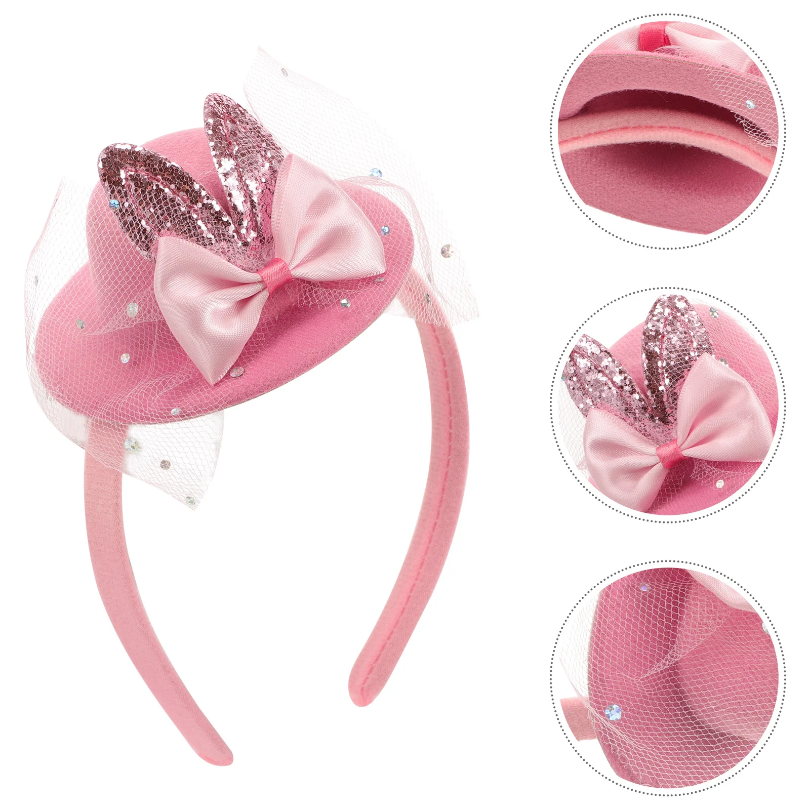 Easter Pet Headband Lightweight Hair Clasps Party Headdress Costume Accessory Festival Fabric Dog