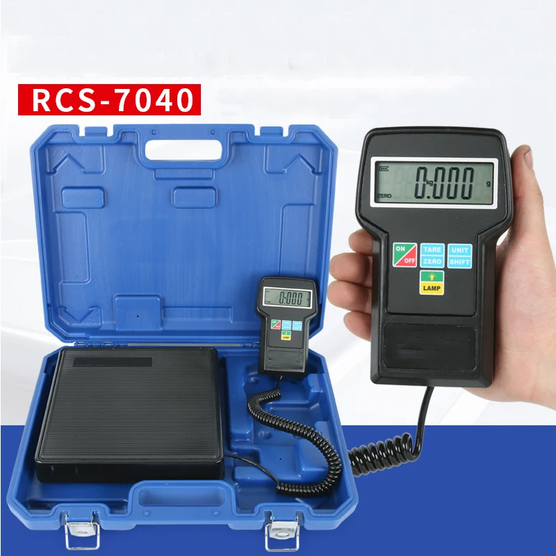 

RCS-7040 Refrigerant Filling Scale High-precision Portable Refrigerant Freon Filling Scale