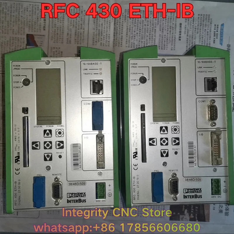 

Second-hand RFC 430 ETH-IB controller function test is normal and needs to be negotiated