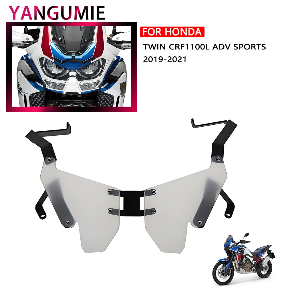 

Для Honda Africa Twin CRF 1100L CRF1100L Adventure Sports 2019-2021 новая мотоциклетная фара, защитная крышка