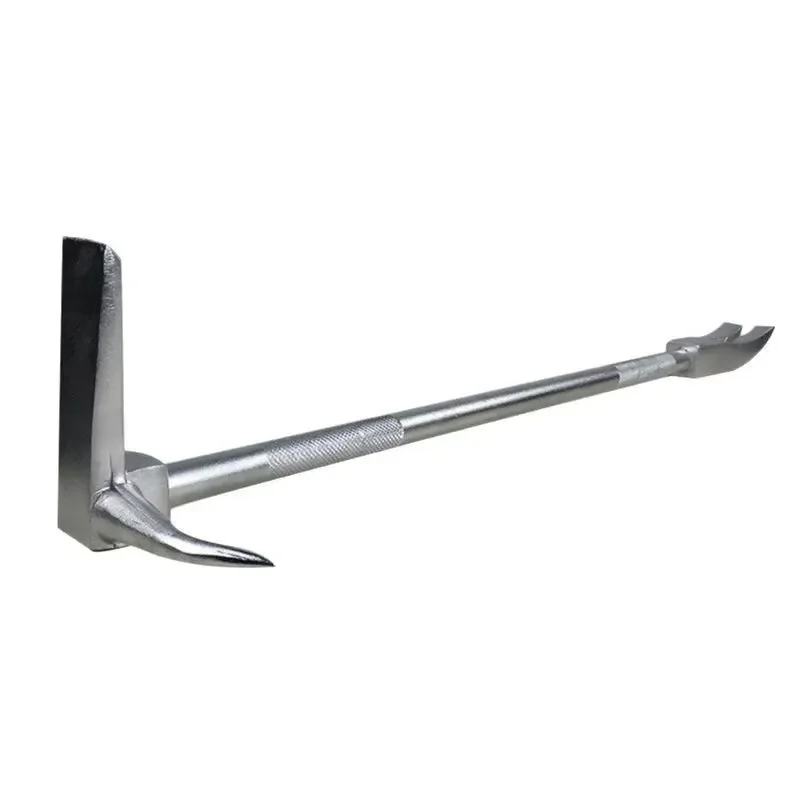 Firefighting Demolition Halligan Pry Bar Rescue Halligan Iron Bar Earthquake Relief Nail Puller 24inch Model