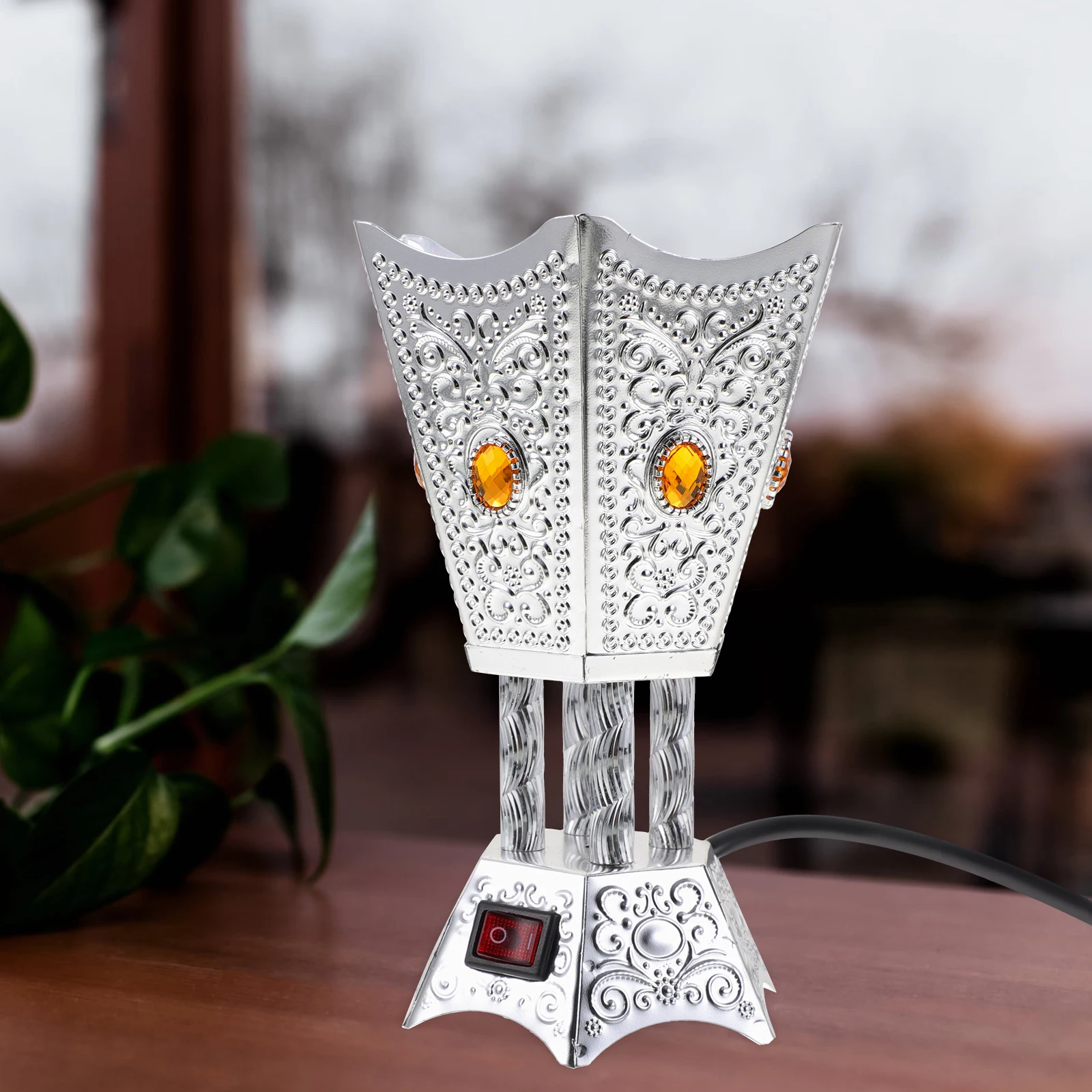 

Electric Incense Burner Home Decor Relaxing Lightweight Compact Size Excellent Texture Durability