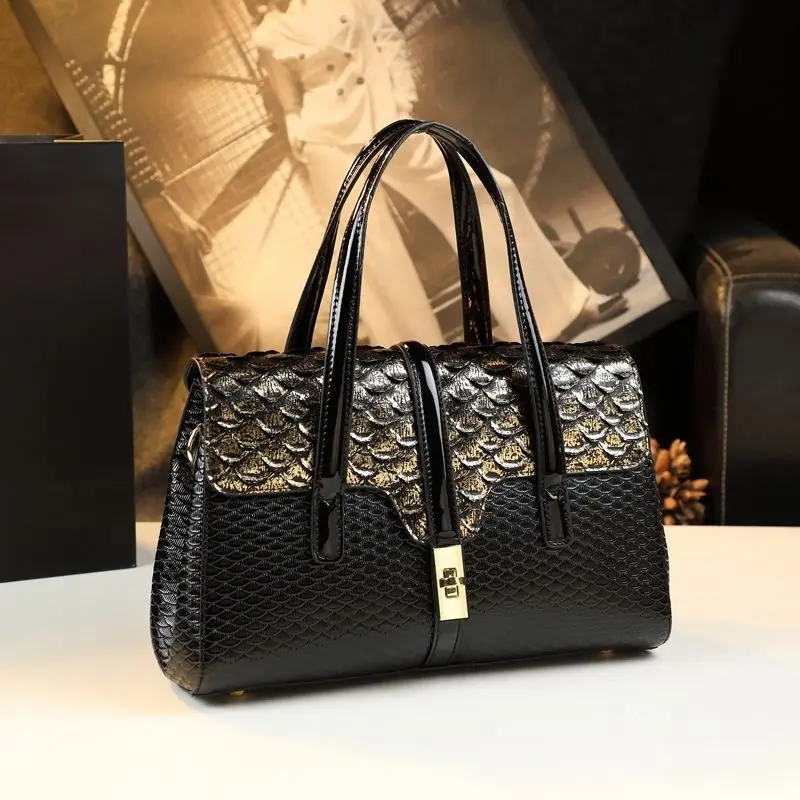 

Designer Brand Fashion Leather Bag 2025 New Handle Shoulder Crossbody Bags for Women Sac À Main Femme