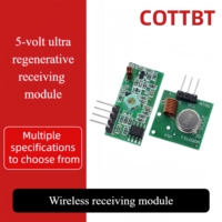 433/315MHz 5V Ultra Regenerative Receiver Module/Wireless Receiver Module/Wireless Transmitter Module