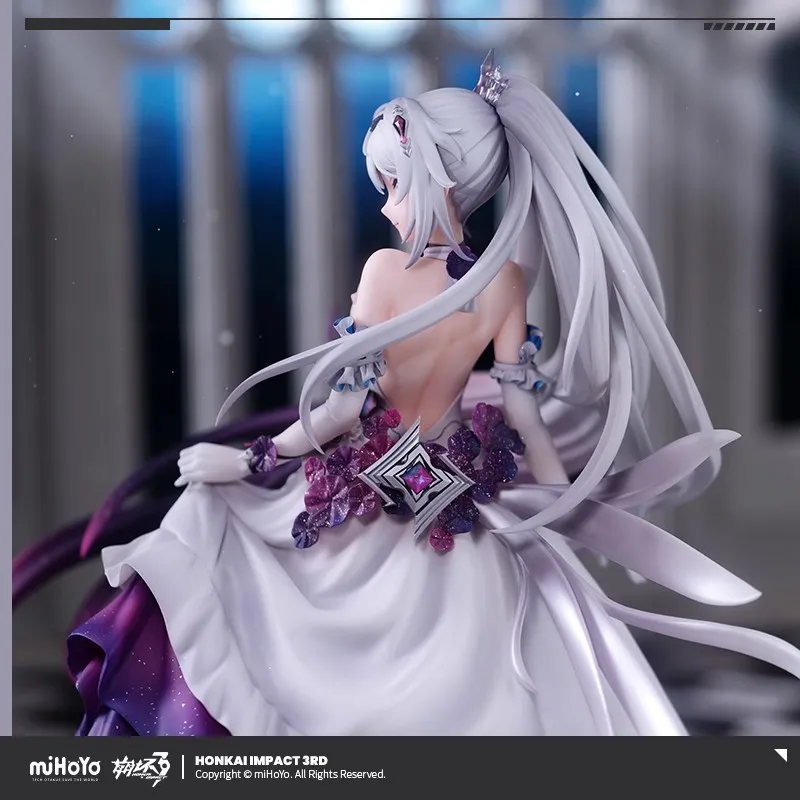 miHoYo Official Honkai Impact 3 Kiana-Night Invitation 1/7 Scale Figure Desktop Decoration Cosplay Game Peripherals Favorites image 5