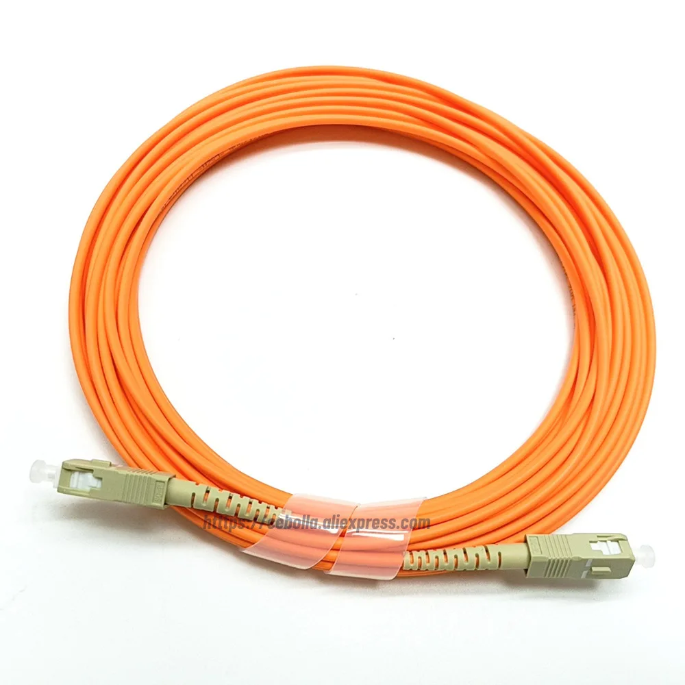 10 قطعة/الوحدة LC-LC UPC OM3 كابل الألياف البصرية |   سلك تصحيح الألياف المزدوج متعدد الأوضاع 10G 1/2/3/5/10 م