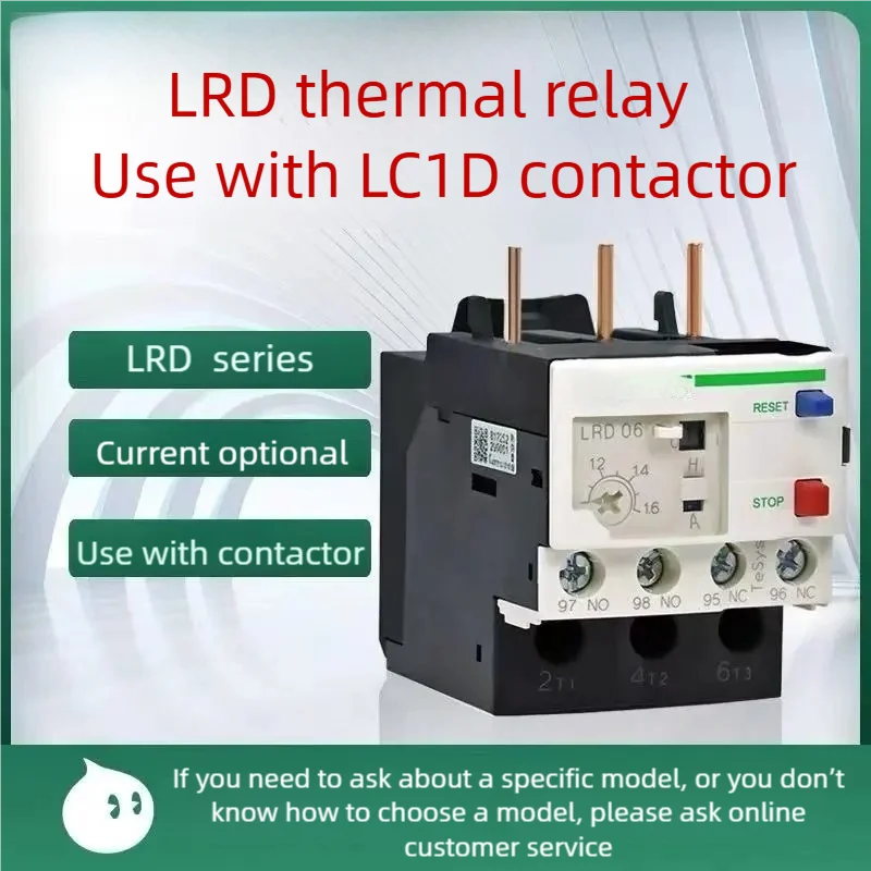 

Thermal Overload Protector Thermal Relay Lrd01C 03C 04C 05C 06C 07C 08C 10C 12C 14C 16C 21C 22C 32C 35C Thermal Overload Relay