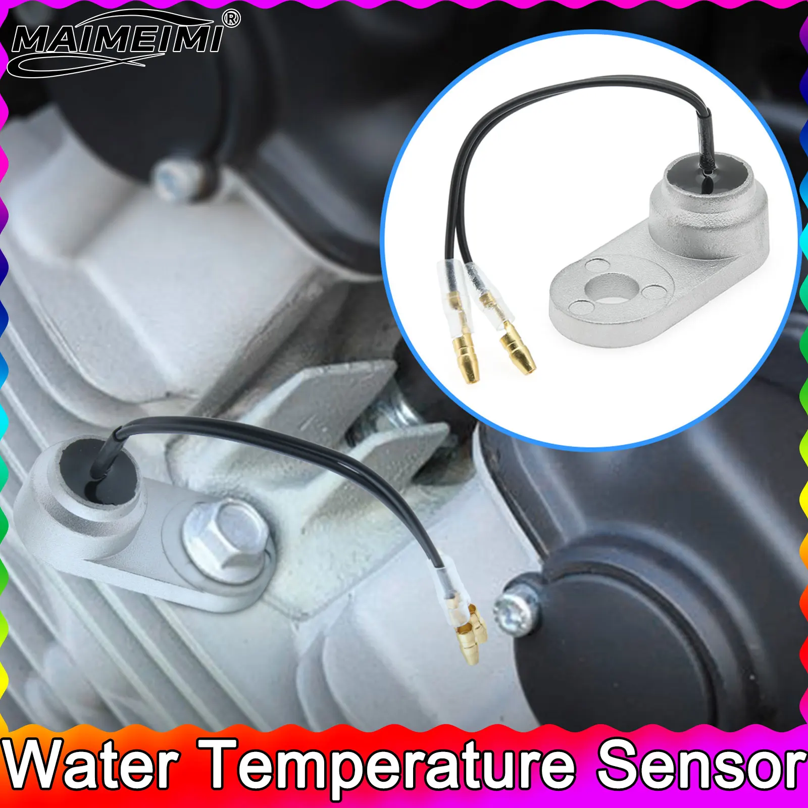 1pc Temperature Sensor Engine Coolant Water Temp Sensor Diesel Engine Generator Part Origin Electric Sensor