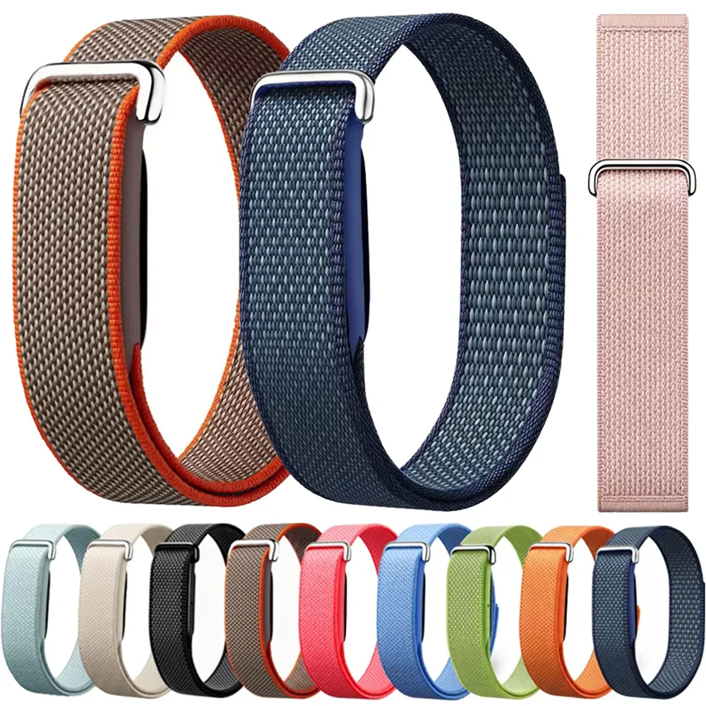 2 Pcs Sport Nylon Braided Strap For Google Fitbit Air Combined Assembly Watchband Bracelet For Fitbit Air Adjustable Accessories