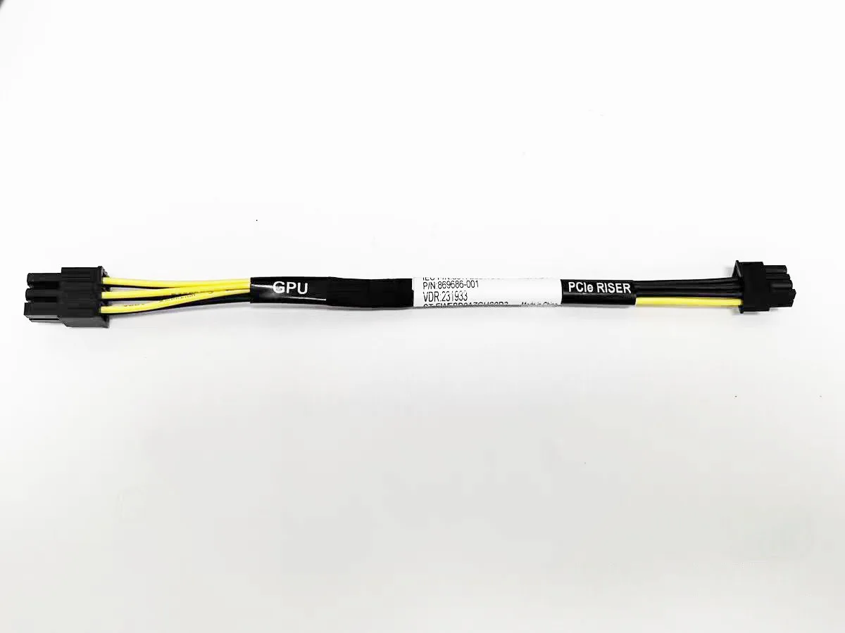 FOR HP 15cm GPU Power Cable 1x 8-Pin to 1x 6-Pin DL360 DL380 Gen10 869686-001