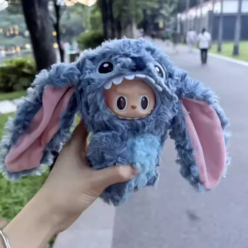 

For Labubu Clothing Toys Cartoon Characters Plush Stitch Cute Mini Dolls DIY Clothing Accessories No Dolls Birthday Gifts
