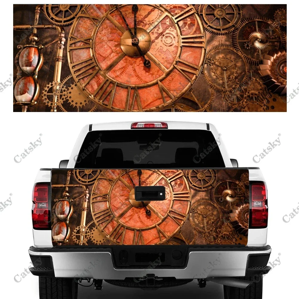 Crash Clock Time Wallpaper Car stickers rear car rear appearance modification package painting suitable for car truck stickers