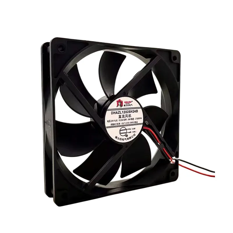 

НОВЫЙ ОРИГИНАЛЬНЫЙ ВЕНТИЛЯТОР DHAZL12025H24B 24 В 0,25 А 12025 120*120*25 мм 12 см