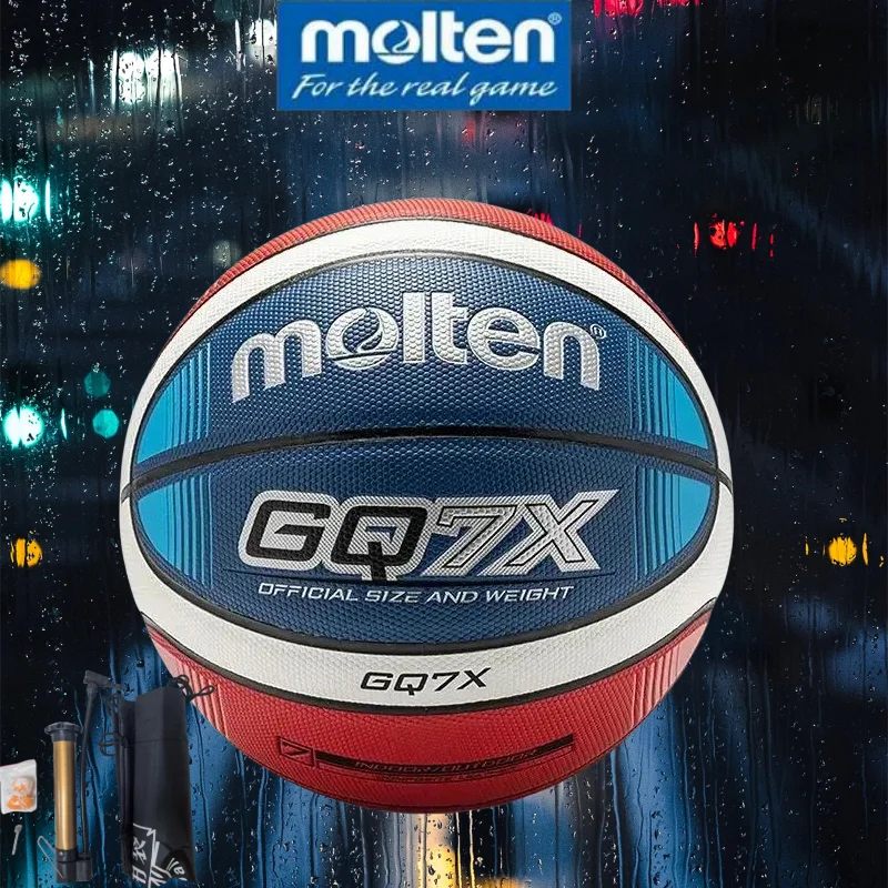 

Molten Original Flower baskletBall Street GQ7X no.7, Brand Primary School Adult PU Material Official Basketball Ball