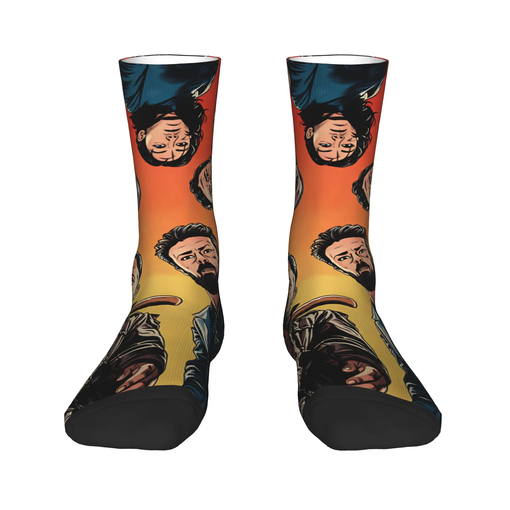 Billy Butcher Stockings  Funny Socks Couple High Quality Socks Autumn Running Sports Design Anti Slip Socks Gift Idea