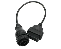 Latest High quality for Mercedes FOR BENZ Sprinter 14pin to 16pin 14 pin to obd2 16 pin adapter OBD2 Connecting line OBD2 cable