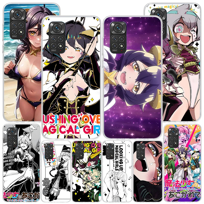 يتدفق فوق جراب Phnoe السحري للفتيات ، غطاء فريد لريدمي نوت 13 ، 12 ، 12S ، 11S ، 11E ، 11 ، 10 برو بلس ، 9 ، 9S ، 11T ، 9T ، 8 ، 8T ، 7 #1