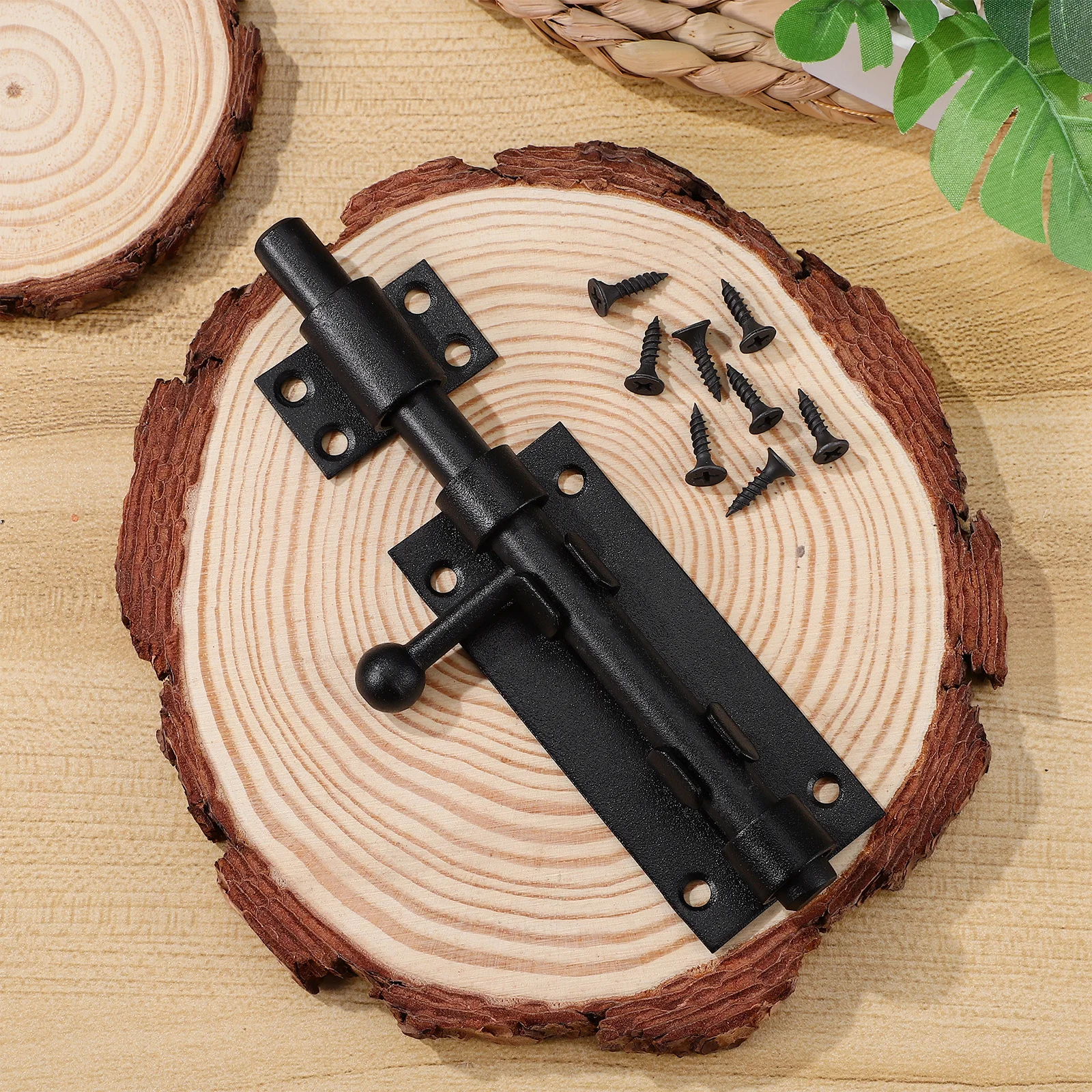 

Sliding Bolt Latch Stainless Steel Heavy Duty Door Security Lock for Gate Cabinet Cupboard Furniture Indoor Outdoor Use