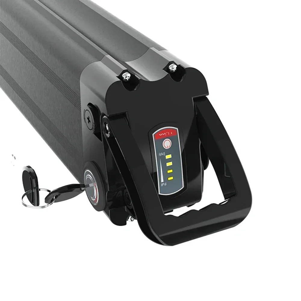 High Capacity 36V 48V Silver Fish 18650 Battery 12-25Ah Built-in BMS Fit Bafang 250W-1000W Motor Kit Complete With 2A Charger .