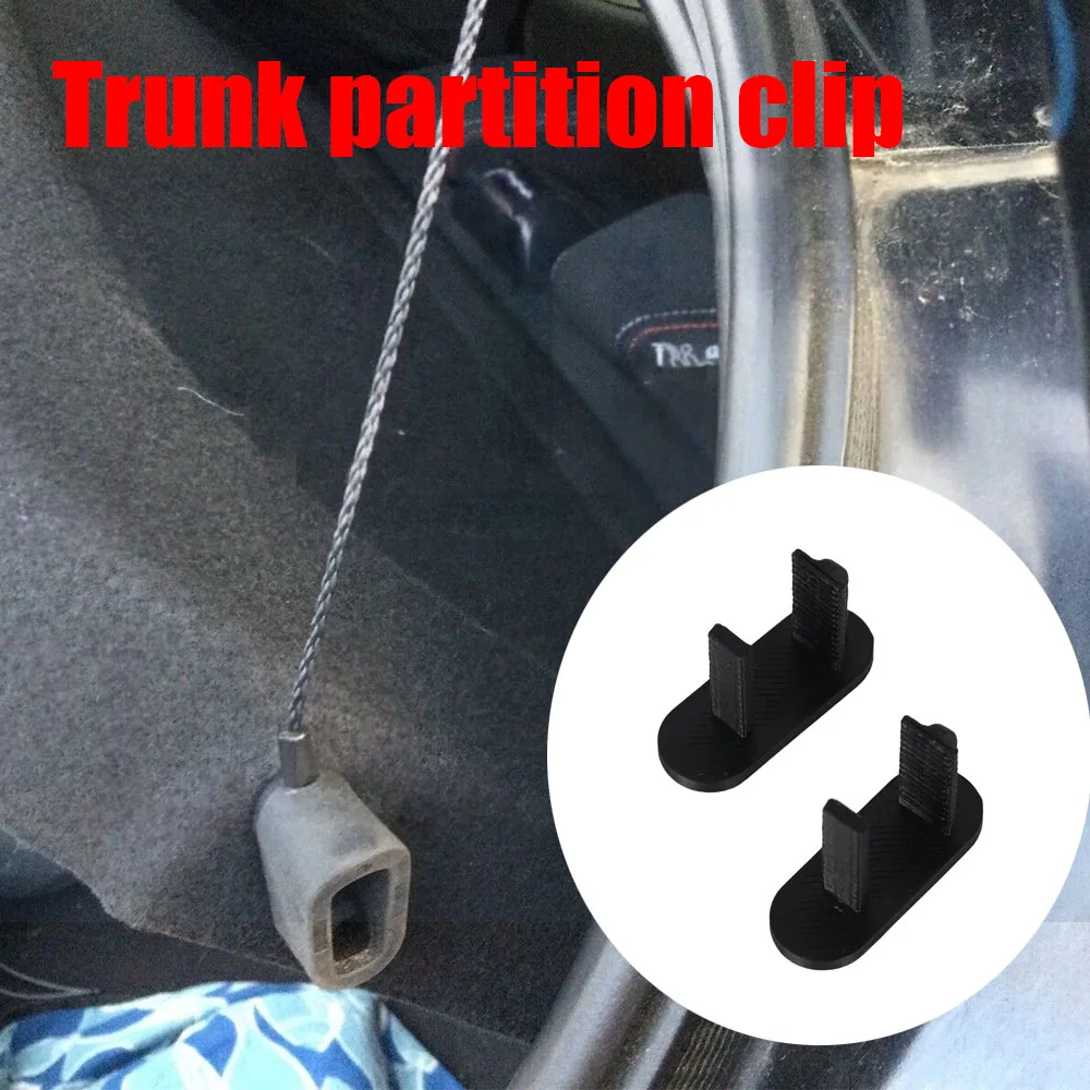 

Car Trunk Partition Clip For Ford Fiesta Mk8 (2017 Onwards) Parcel Shelf Clip Black Plastic Trunk Partition Clamp Durable Clips