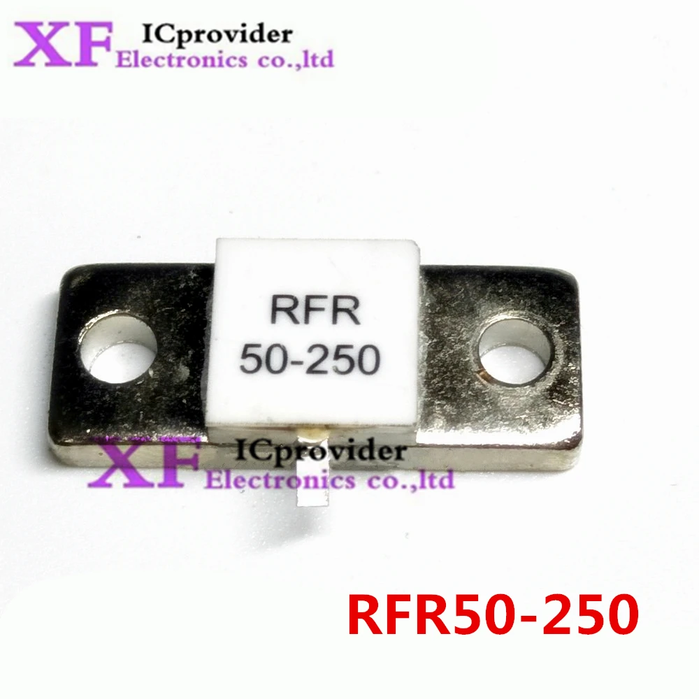 10 piezas 100% nuevo; Resistencia de carga ficticia RFR-50-250 RFR 50-250 RFR50-250 250W 50R 50 Ohms 250 vatios ICprovider de un solo PIN