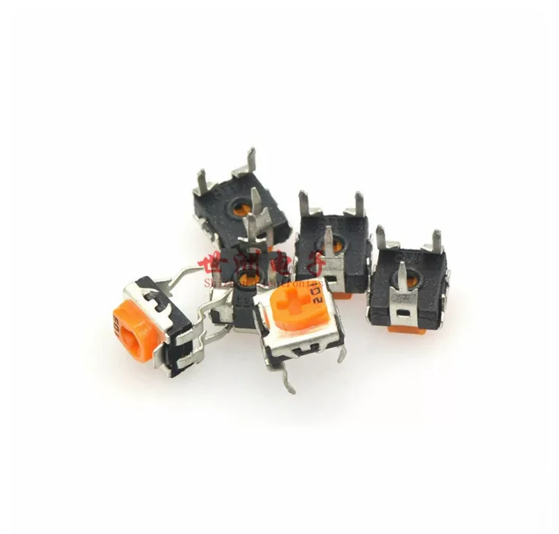 20PCS 200R 500R 1K 2K 5K 10K 20K 50K 100K 200K 500K 1M OHM Variable Resistor 102 103 104  Adjustable Potentiometer WH06-2C 100R
