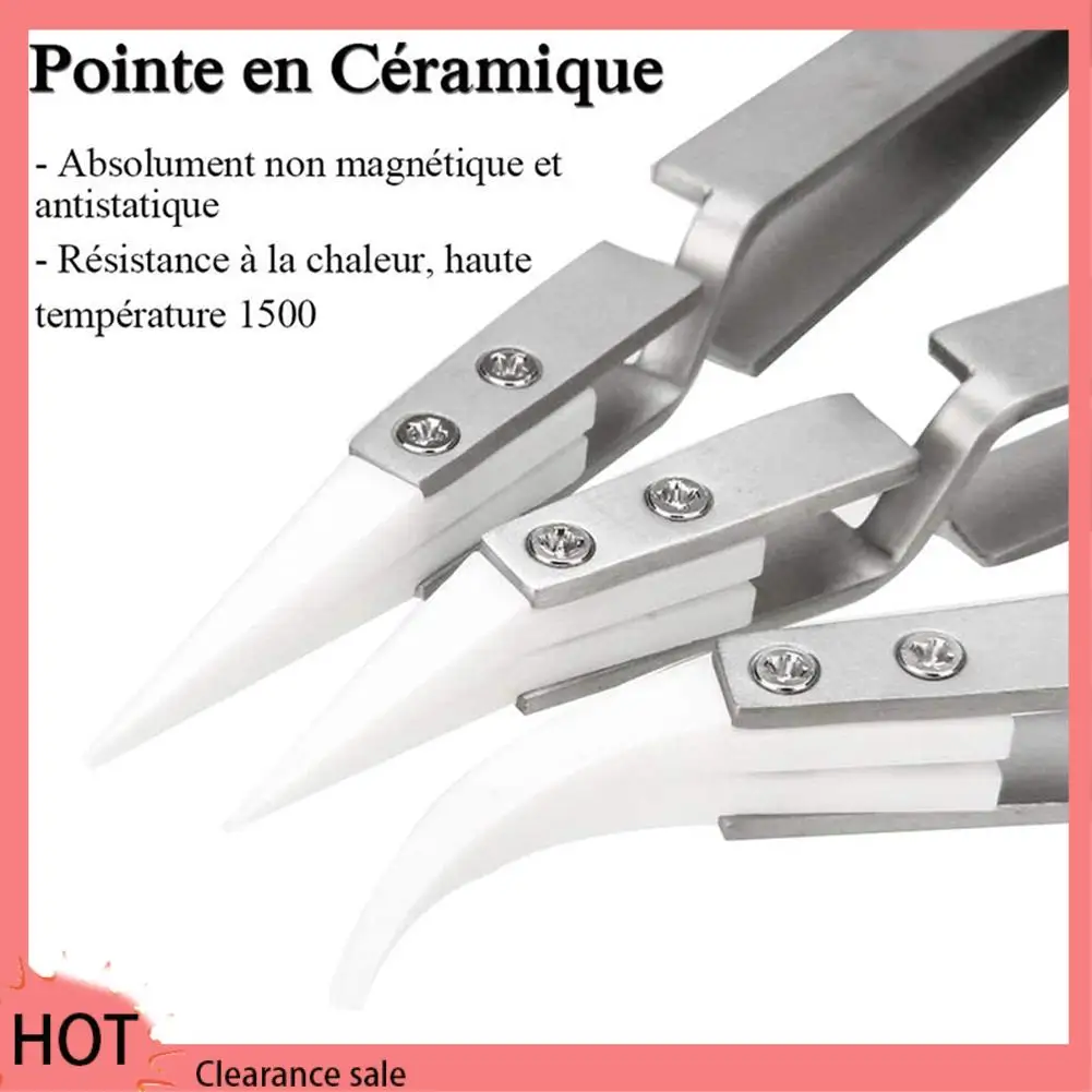 

A88Z 6-пакет антистатических пинцетов, пинцетов, перевернутых пинцетов, прецизионных термостойких пинцетов