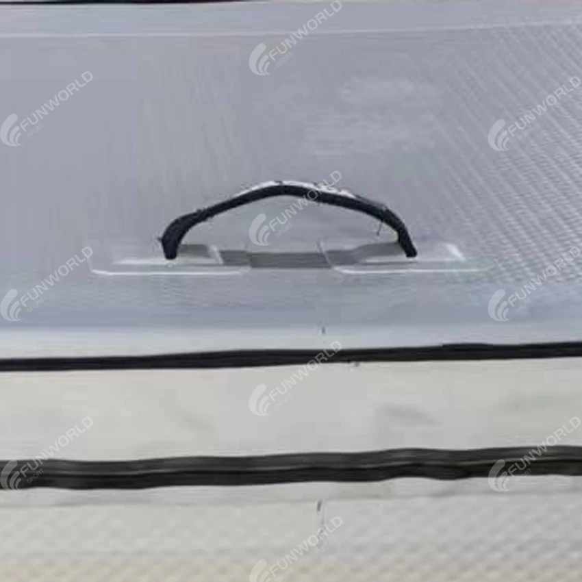 صندوق تبريد بيرة الثلج الأبيض متعدد الوظائف لتخزين الطعام وحاوية صندوق تبريد قابل للنفخ