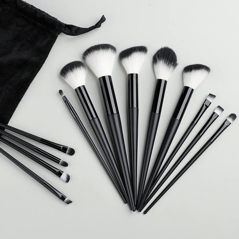 NEUE 13PCS Make-Up Pinsel Set Professionelle Weiche Detail Rouge Highlighter Foundation Concealer Lidschatten Pinsel Frauen Schönheit Werkzeuge