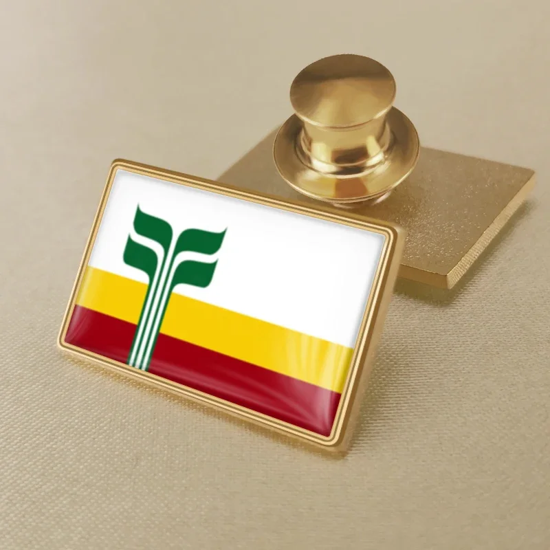 فرانكو مانيتوبينز في كندا الشعار الوطني دبابيس العلم شارات دبابيس التلبيب