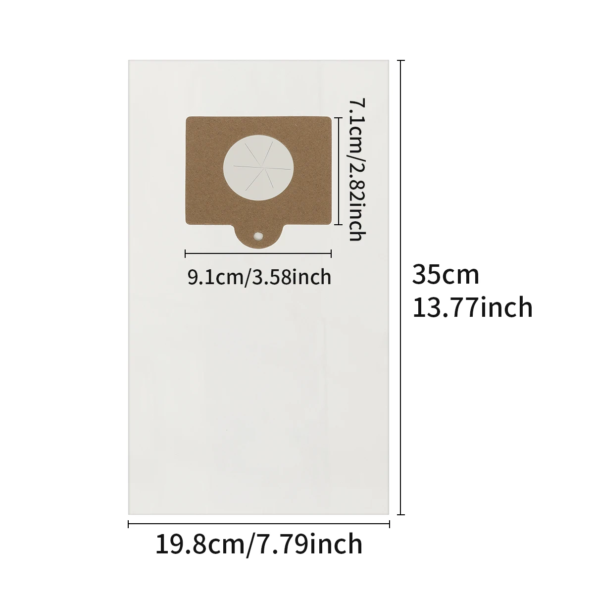 Used for High-Quality Kenmore C/Q Paper Bags 81214 81414 200 400 600 700 800 Series Vacuum Cleaners 50555 50558