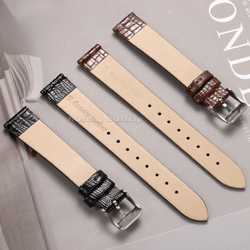 8mm 10mm 12mm 14mm 16mm cinturino in pelle cinturino ultrasottile cinturino sportivo morbido texture lucertola accessori per braccialetti universali