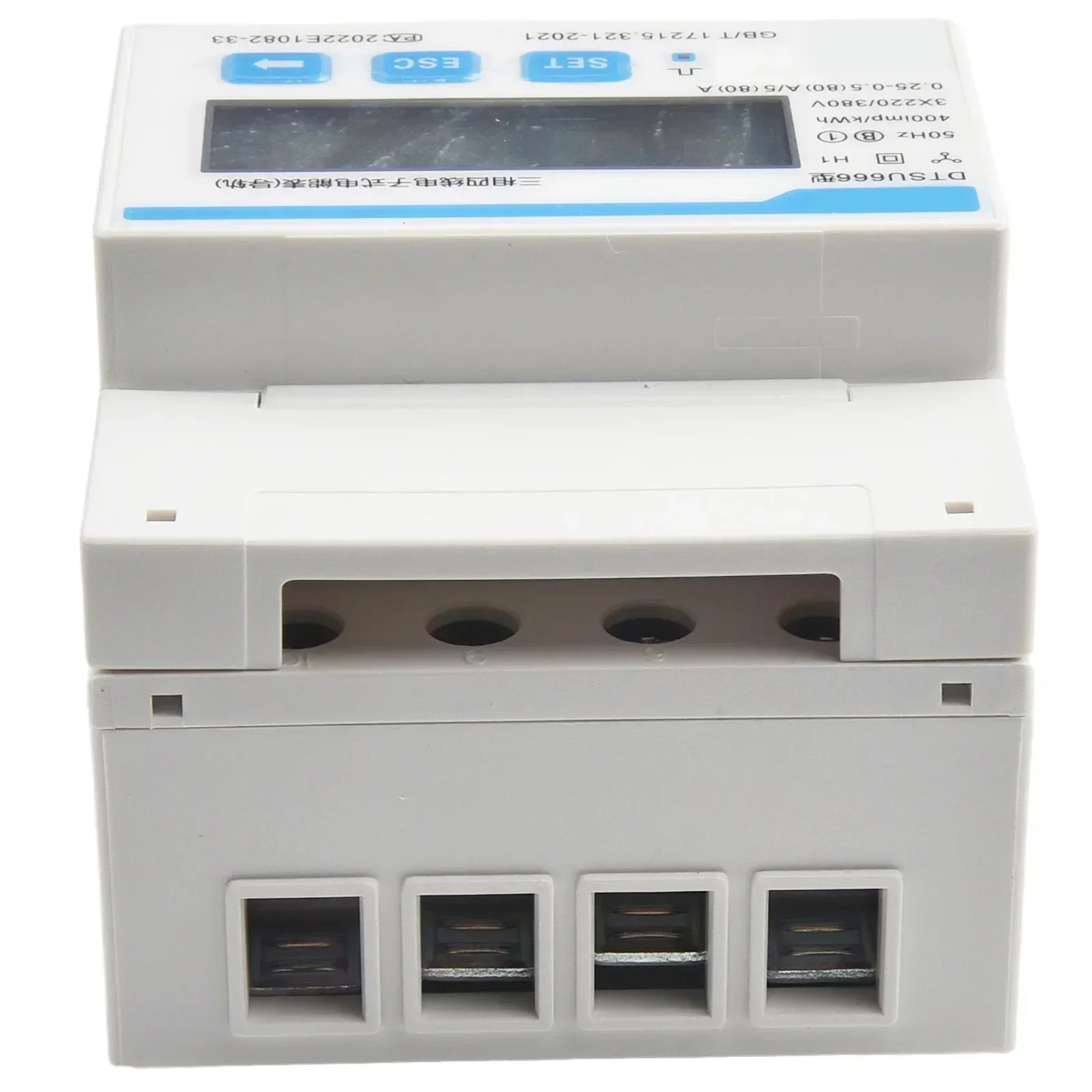 

Three-phase Four-wire Guide Rail Type DTSU666 Electricity Energy Meter Solar Power Supplies Home Improvement 3 × 220/380V