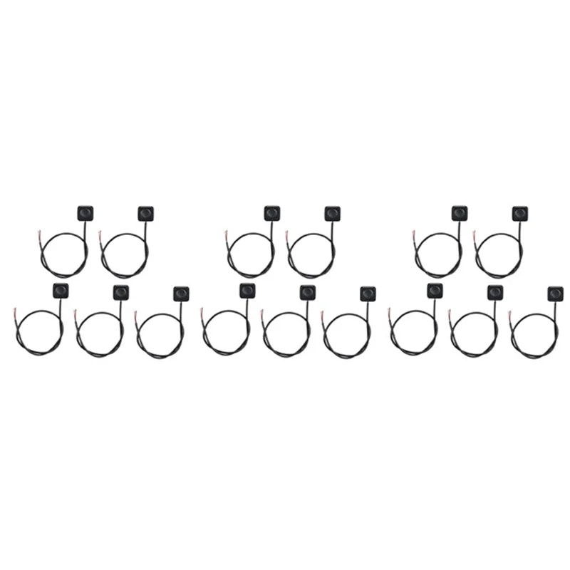 

ABRU-15Pcs Мгновенный переключатель Мгновенный кнопочный переключатель включения и выключения 12 В 24 В Мини-кнопочный переключатель для поверхностного монтажа
