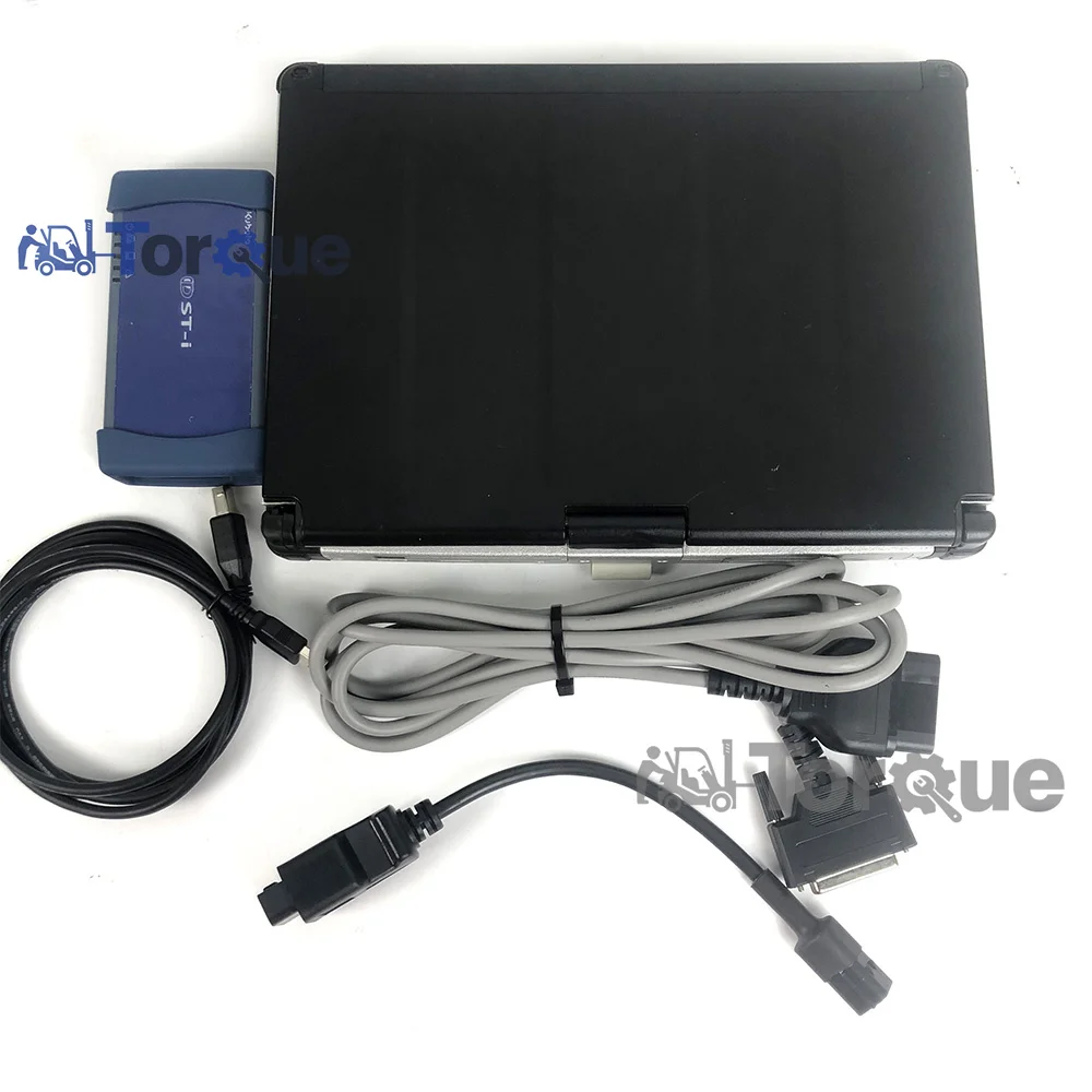 كمبيوتر محمول CF C2 لأداة تشخيص كوبوتا Diagmaster Takeuchi Diagmaster واجهة Python DST-i Datalink (DST-i) أداة زراعية