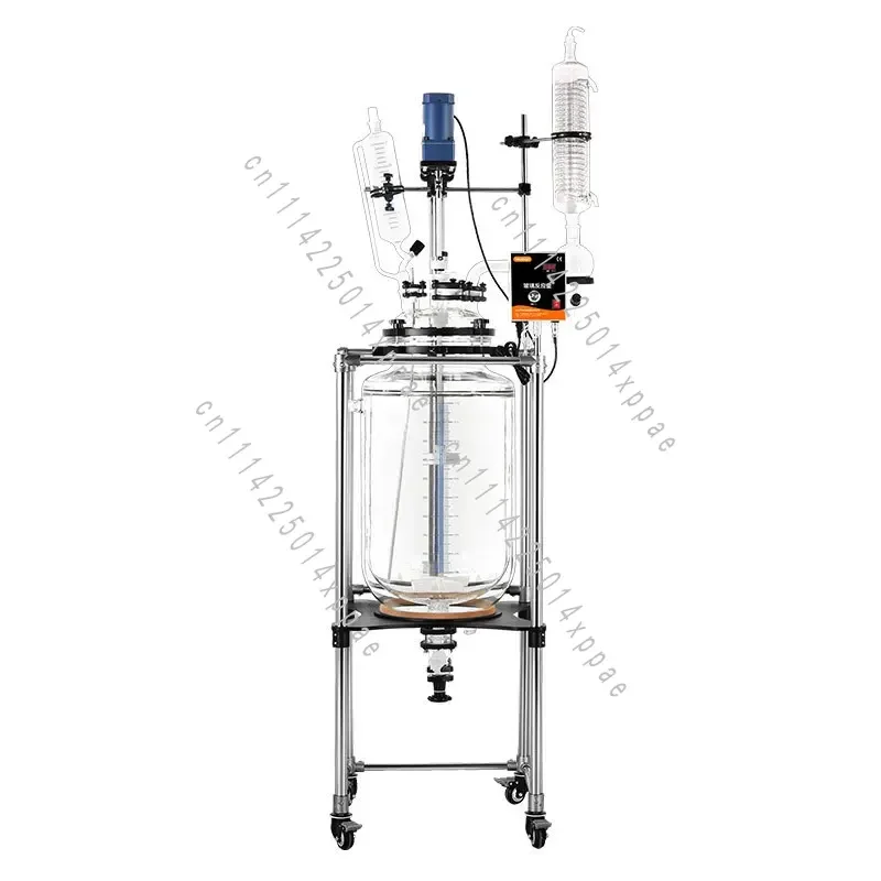 Constant Temperature Stirred Reactor 1L/5L/10L/30L/50L/100L Double-layer Glass Reactor Laboratory Jacket