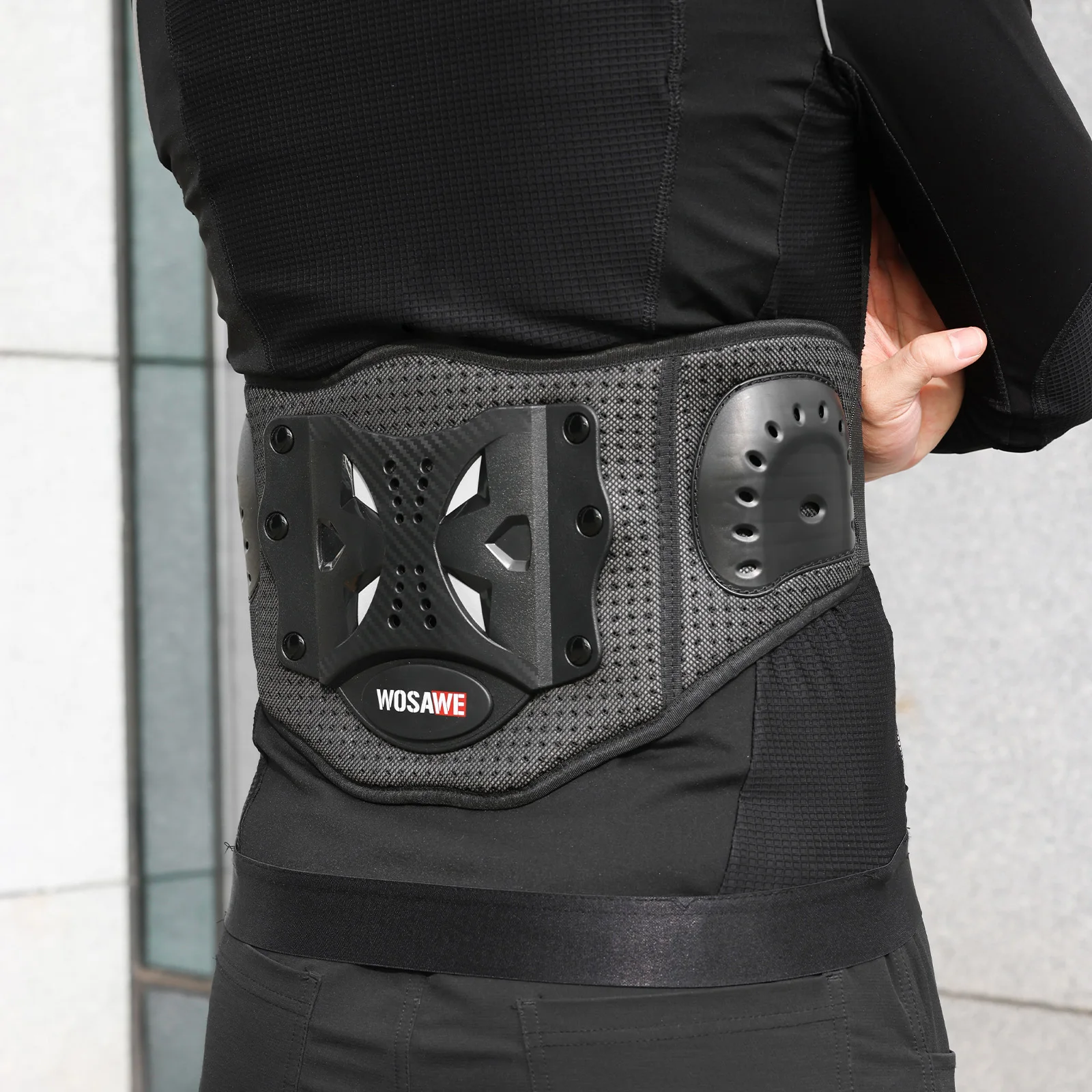 حزام حماية الكلى للدراجات النا - مراجعة Motorcycle Kidney Belt Riding وسعره