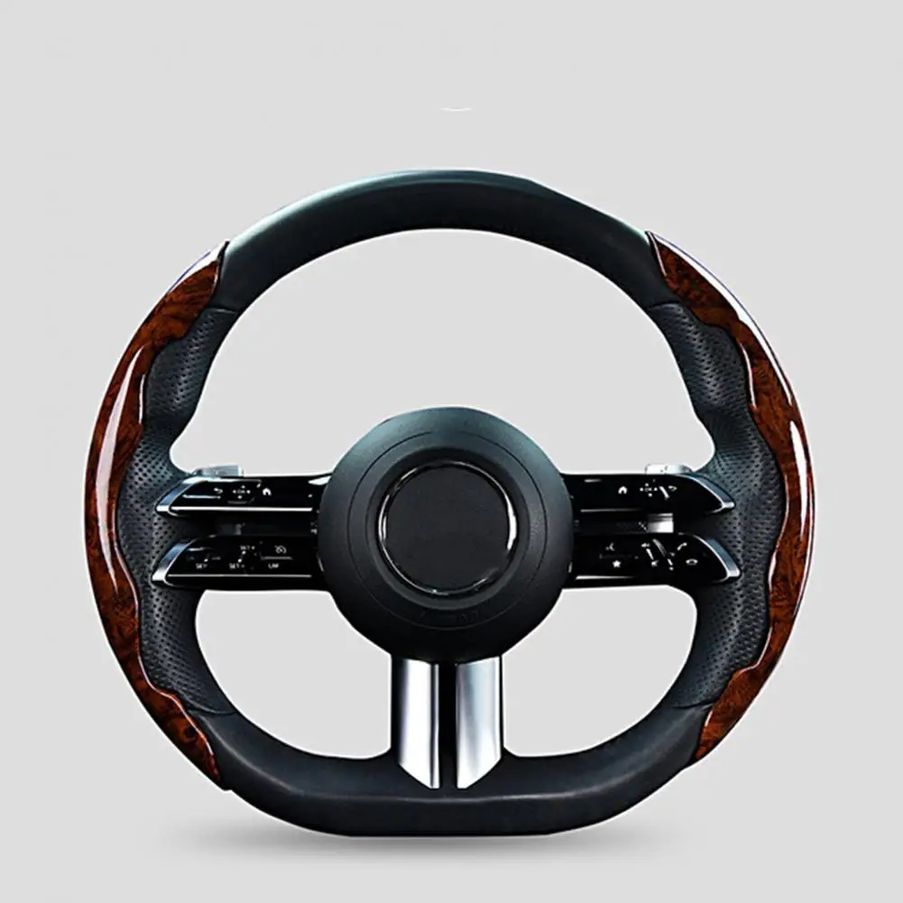 Car Steering Wheel Cover 1 Pair Delicate Universal Ergonomic  Anti-slip Auto Steering Wheel Protector Car Interior Accessories