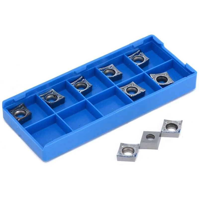 CCGT09T304 AK H01 CNC Turning Inserts Aluminum Blade Carbide Lathe Cutter Tool For Aluminum Copper Wood