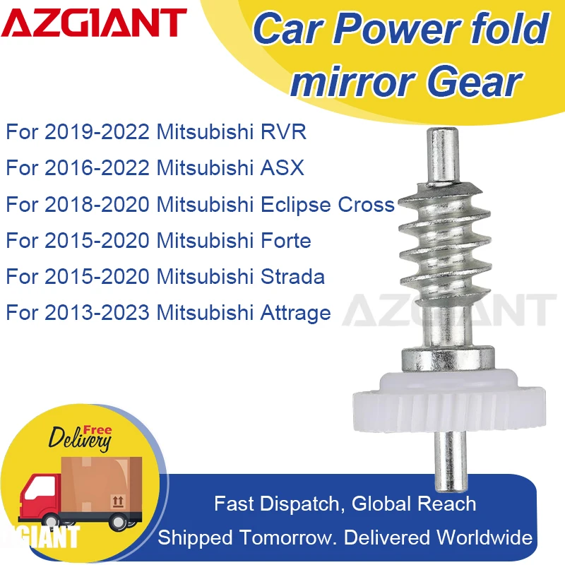 Agiant 38T Car Rearview Mirror Reversing Electric Folding Motor Gear For Mitsubishi RVR/ASX/Forte/Strada/Attrage/Eclipse Cross