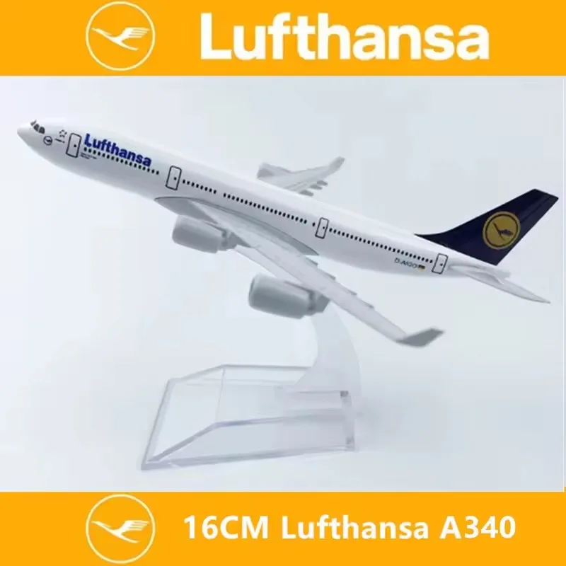 16 سنتيمتر/20 سنتيمتر AeroMexico طيران B787/البرتغالية A330/Lufthansa A380/340 طائرة دييكاست سبيكة نموذج طائرة مع حامل جمع