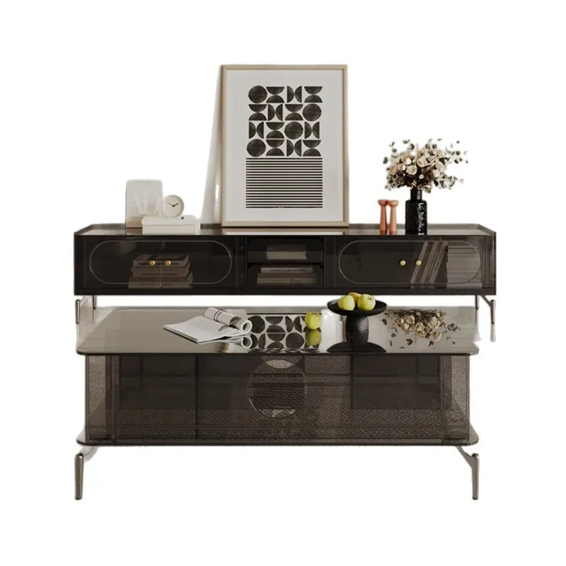 Acrylic Modern Simple Living Room Storage Home Bedroom TV Cabinet