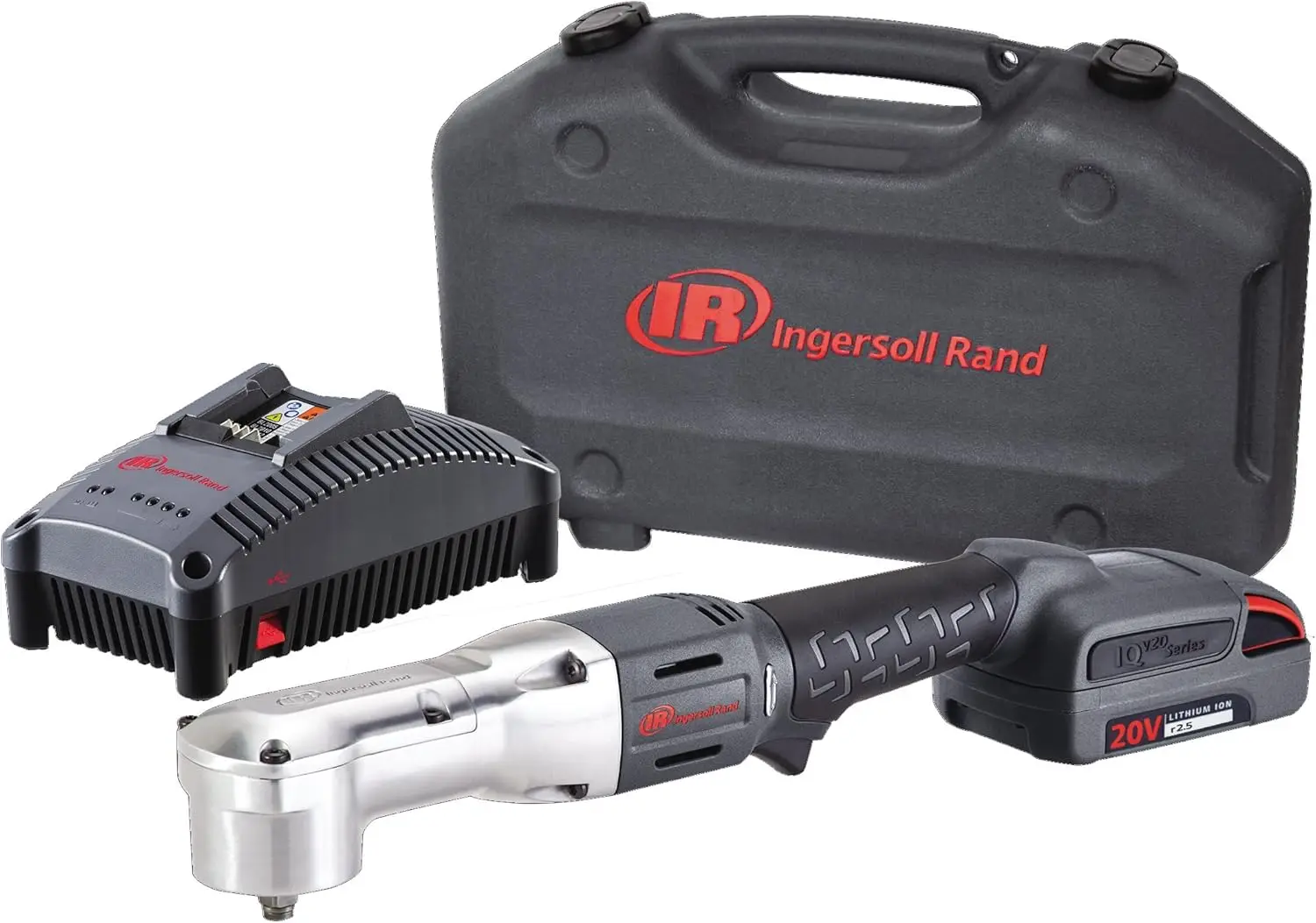 

Ingersoll Rand W5330, 20 в, 3/8 дюйма, беспроводной инструмент с прямым углом, комплект с инструментом/зарядным устройством/фотоэлементом/батареей 1