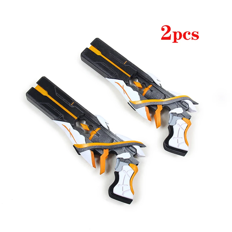 Game Honkai Impact 3 Siegfried Kaslana Judgement of Shamash Twin Gun Prop Cosplay One Pair Weapons Halloween Christmas Party