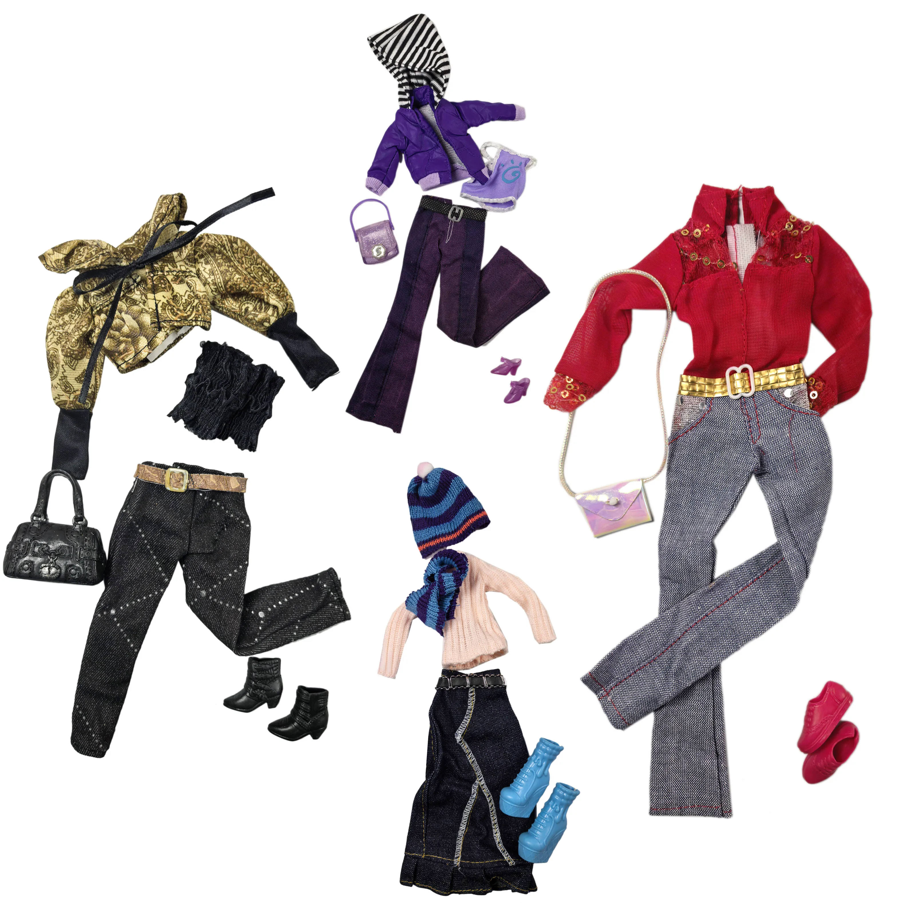 ชุดเสื้อผ้าตุ๊กตาทำมือ BABI สำหรับตุ๊กตาขนาด 11.5 นิ้ว 30 ซม. เสื้อคลุม  หลายแบบ ของขวัญสำหรับอุปกรณ์เสริมตุ๊กตา