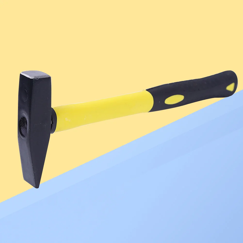 

200G Tpr Handle Hammer Carbon Steel Head Plastic Coated Shockproof Bench Hammer For Metal Woodworking Fitter Engineer Hand Tool